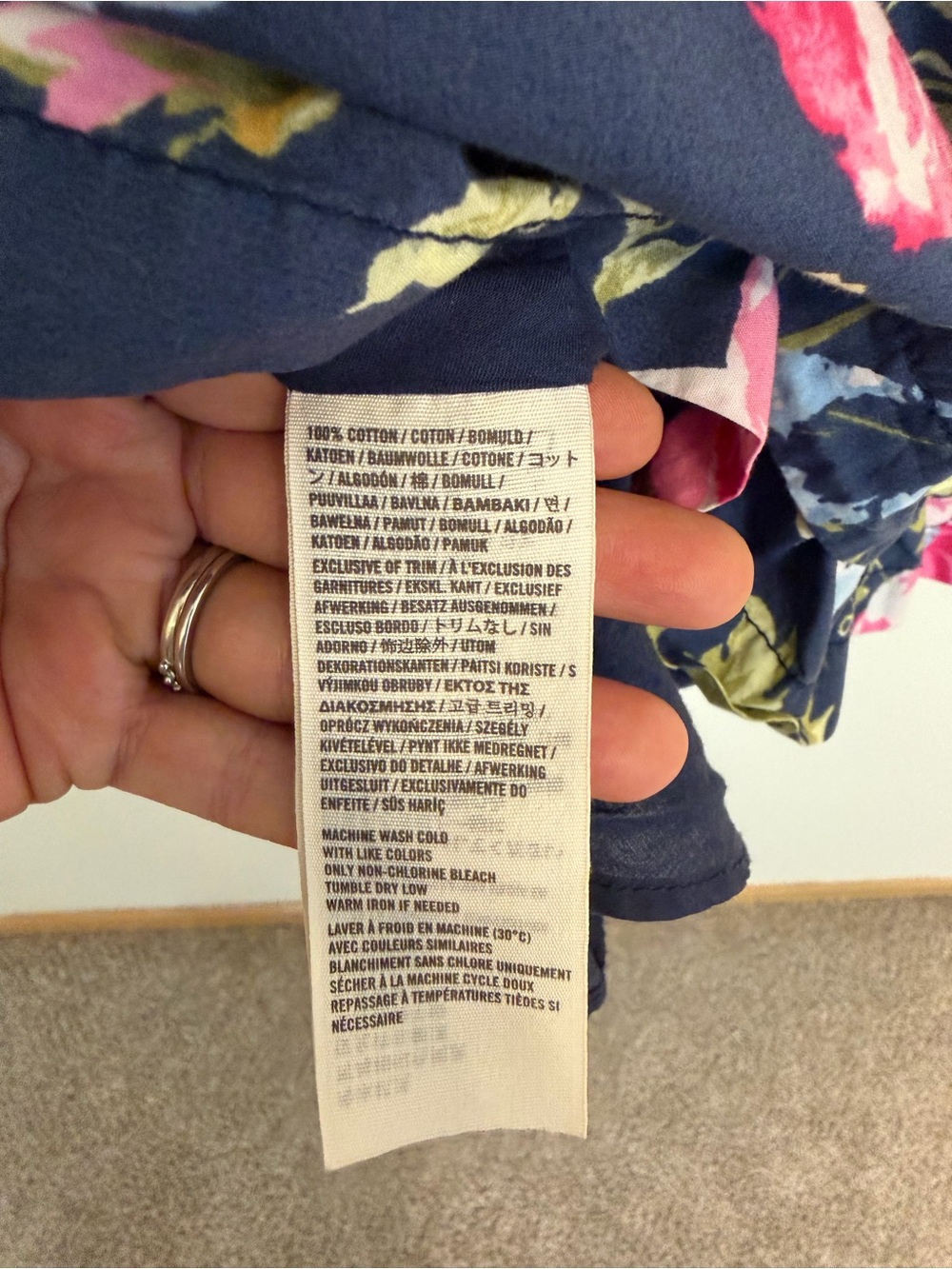 Abercrombie & Fitch Floral Mini Dress - Small - Picture 6 of 7
